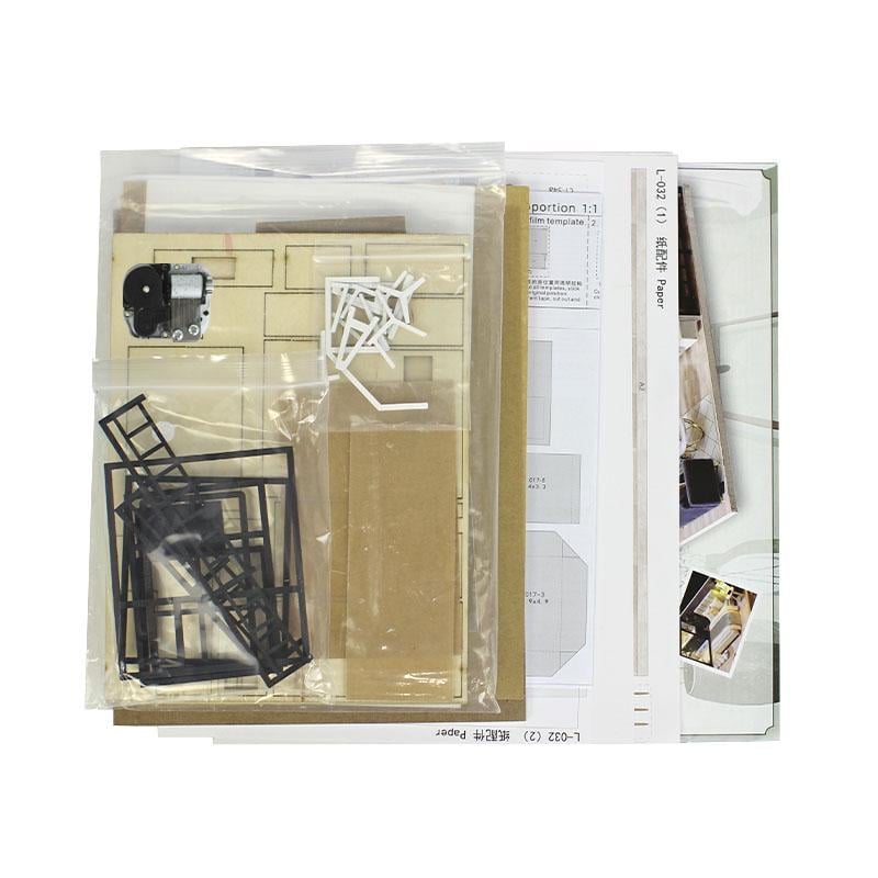 Конструктор Кукольный дом DIY Cute Room L-032-B/C Вилла Уютная жизнь Loft Apartment - фото 9