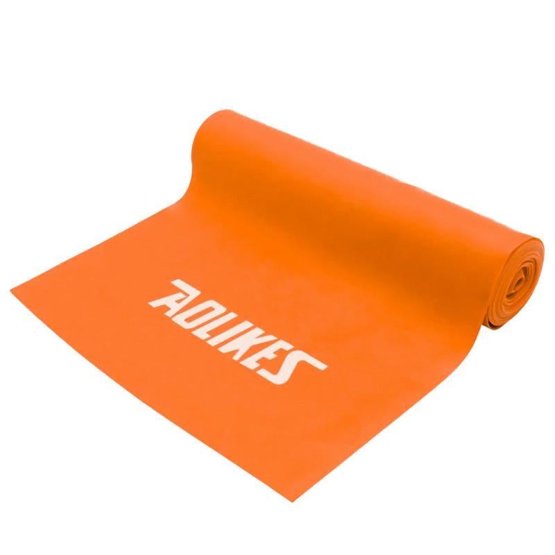 Стрічка еластична для фітнесу Aolikes LD-3605 200 см Orange (28525244)