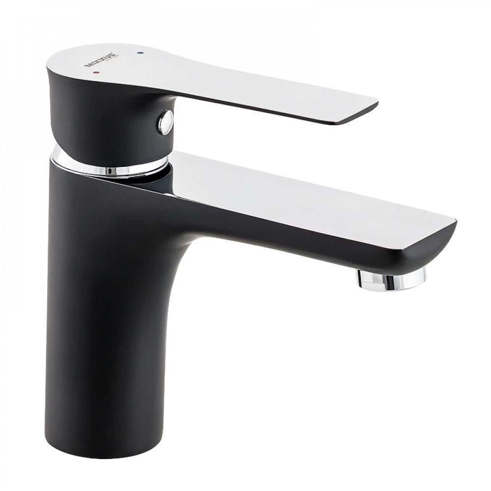 Змішувач для умивальника MIXXUS PREMIUM EVA 001 MI5949 одноважільний Чорний (131473)