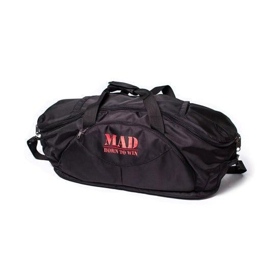 Спортивна сумка MAD Infinity 40 л Чорний/Червоний (SIN8001)