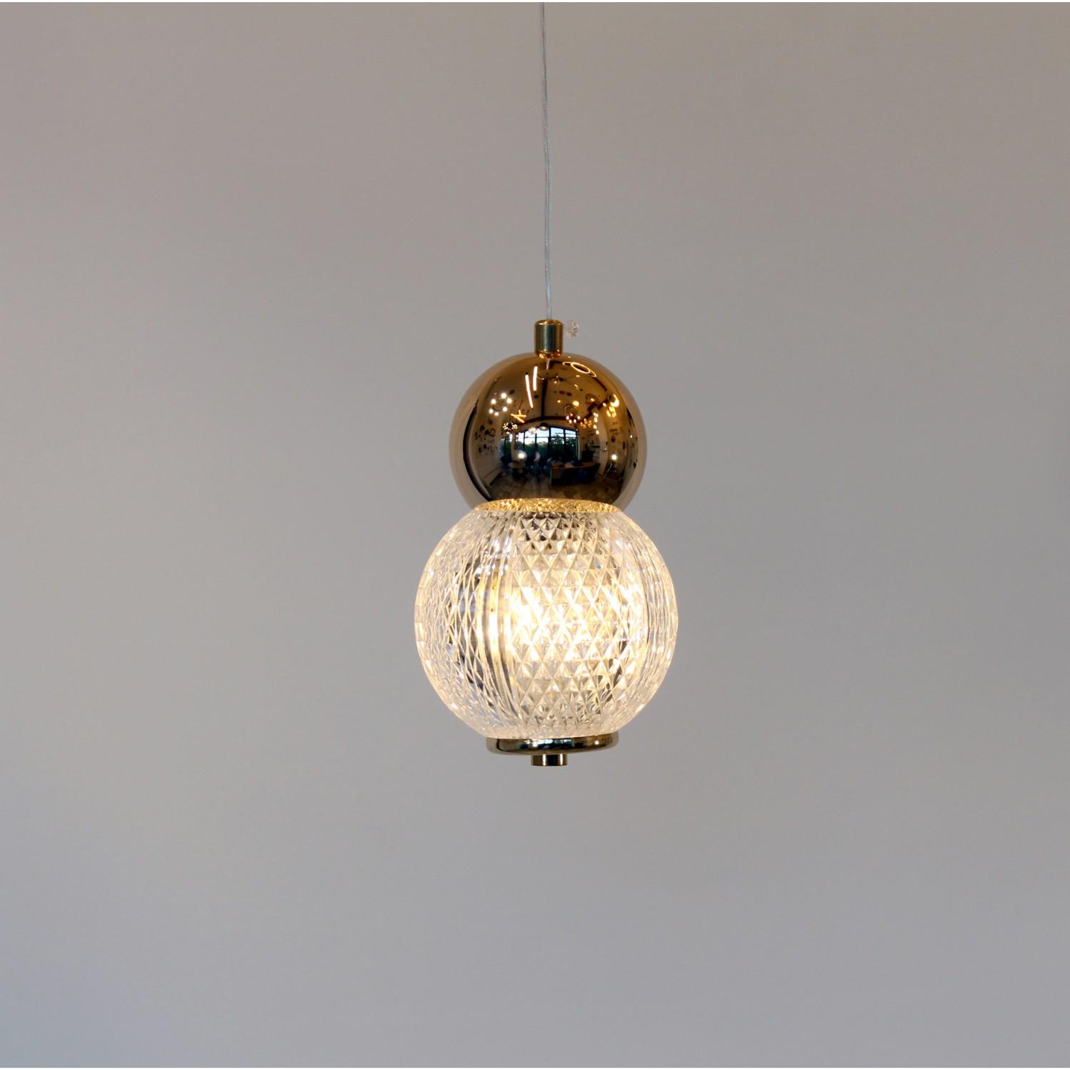 Подвесной светильник Friendlylight Langdon PL1 FL3176 Gold (18039891)