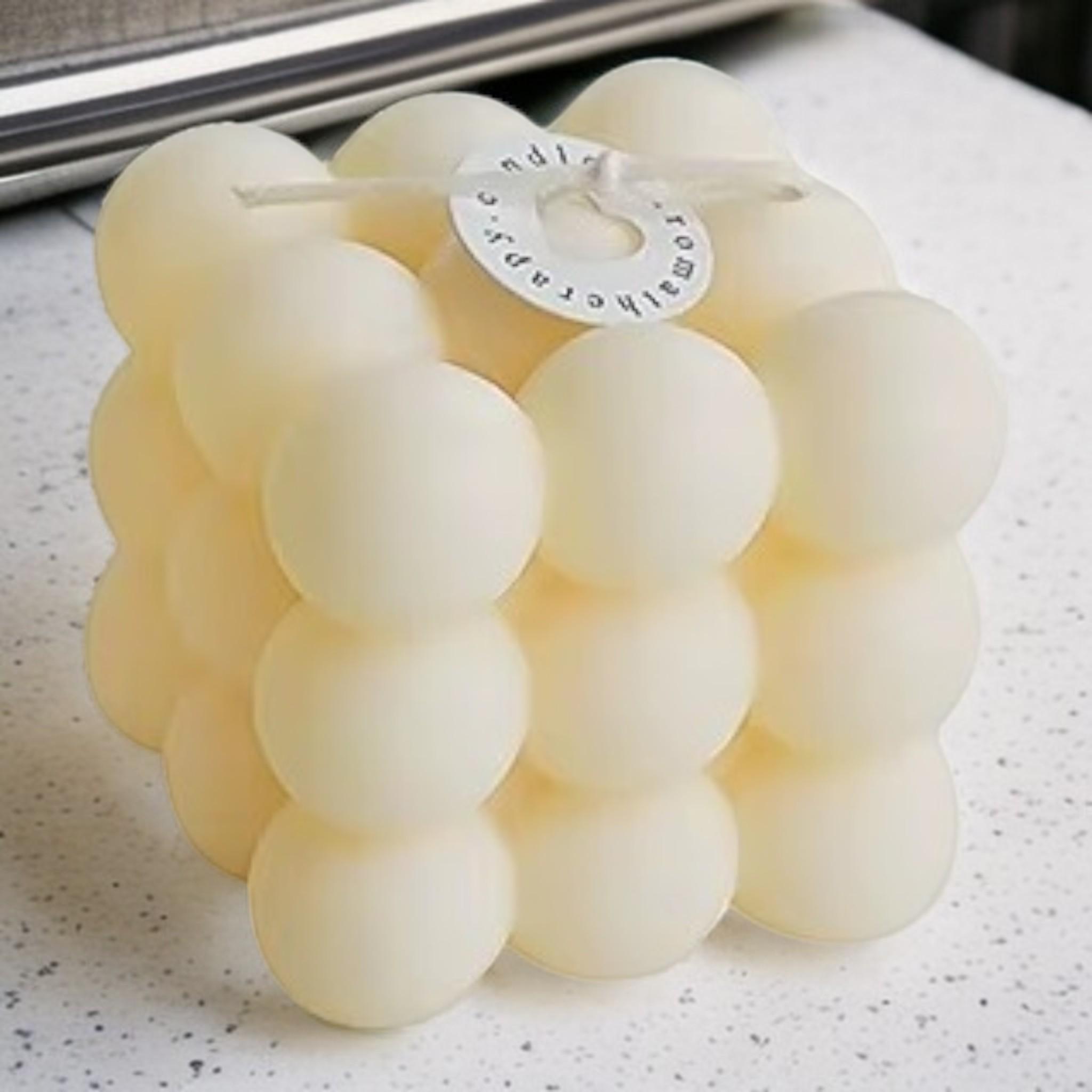 Свічка бульбашково-кубічна Du Song Бежевий (00010) - фото 3 Свічка бульбашково-кубічна Du Song Бежевий (00010) - фото 3