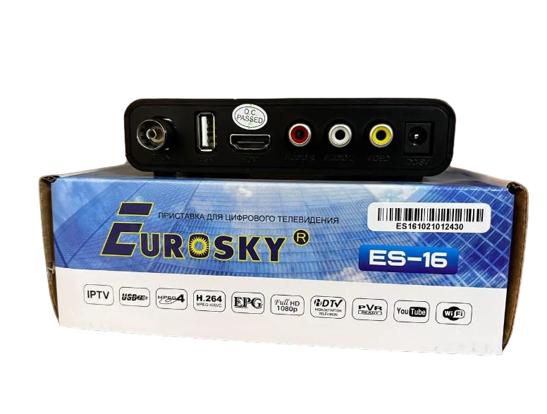 Тюнер-ресивер Eurosky ES-16 T2