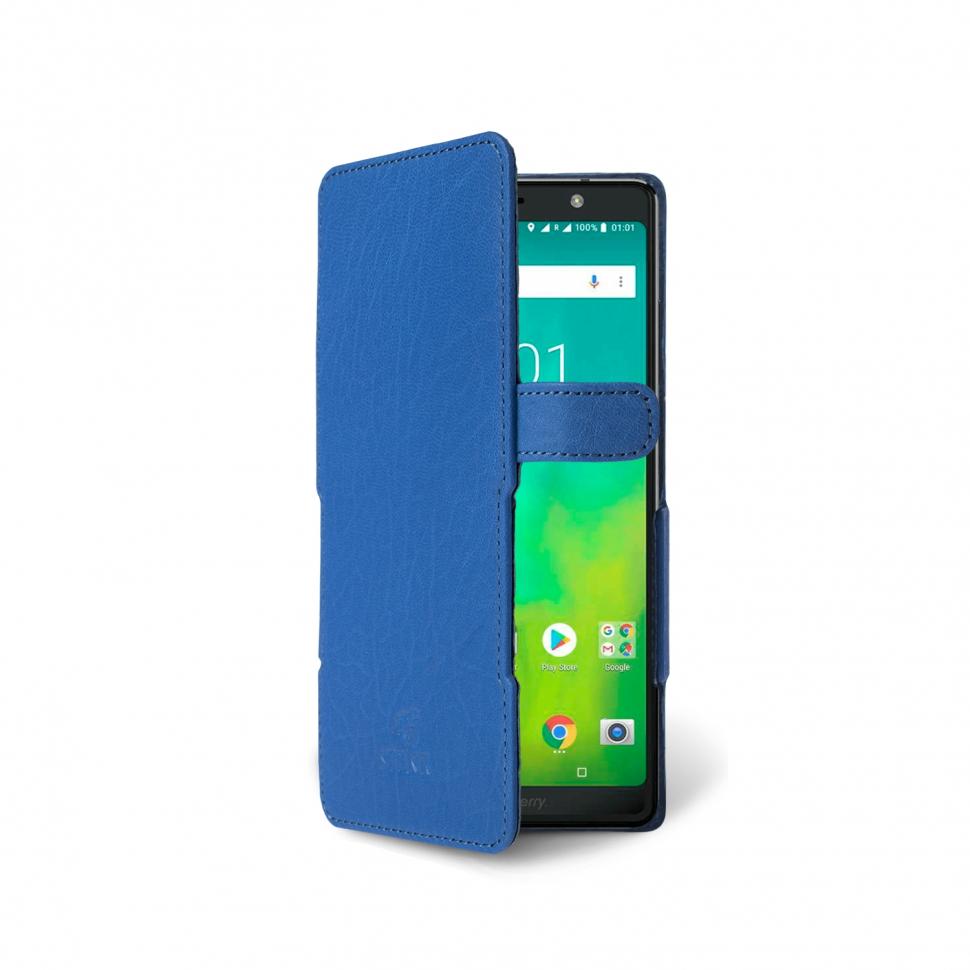 Чехол книжка Stenk Prime для BlackBerry Evolve Ярко-синий (66950)