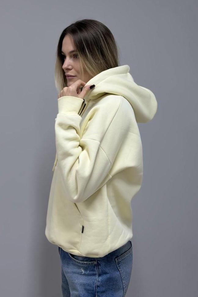 Худі жіночий М0211.4 з капюшоном M Світлий лимон (30665196) - фото 2 Худі жіночий М0211.4 з капюшоном M Світлий лимон (30665196) - фото 2