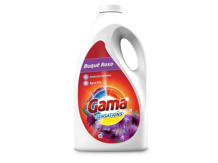 Гель для прання Gama Buque Roxo з квітковим ароматом 4050 мл 90 прань
