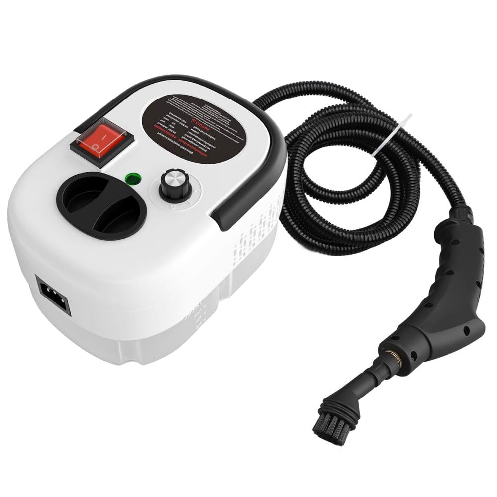 Пароочиститель универсальный Steam Cleaner многофункциональный с 8 насадками 2500 Вт Белый (120.1822)