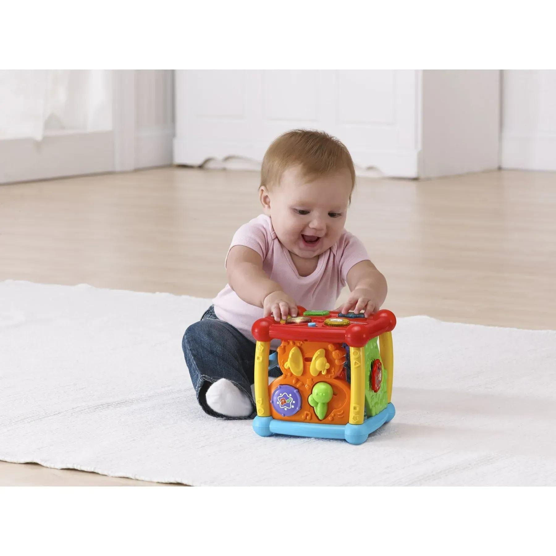 Куб развивающий VTech Baby Busy Learner (27609606) - фото 4 Куб развивающий VTech Baby Busy Learner (27609606) - фото 4