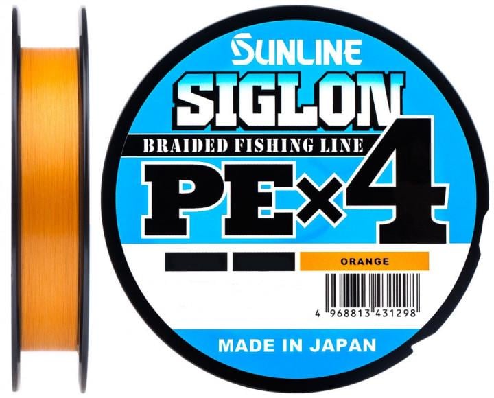 Шнур Sunline Siglon PE х4 150 м 0,094 мм 2,1 кг 5lb