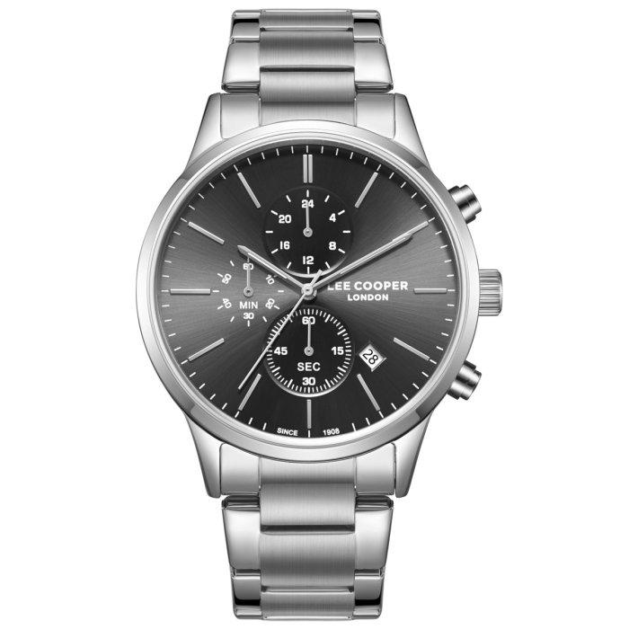 Мужские наручные часы Lee Cooper Plane Silver (1834)