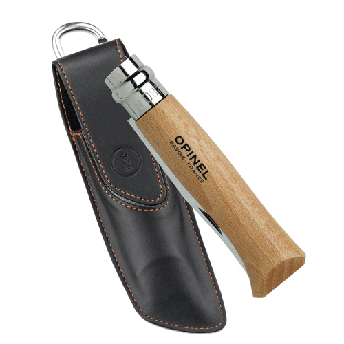 Ніж мисливський туристичний Opinel №8 Inox бук (2047860) - фото 2 Ніж мисливський туристичний Opinel №8 Inox бук (2047860) - фото 2