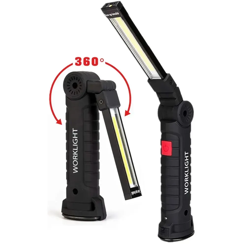 Ліхтарик складаний на магніті 5 режимів від USB COB (234581591) - фото 6 Ліхтарик складаний на магніті 5 режимів від USB COB (234581591) - фото 6