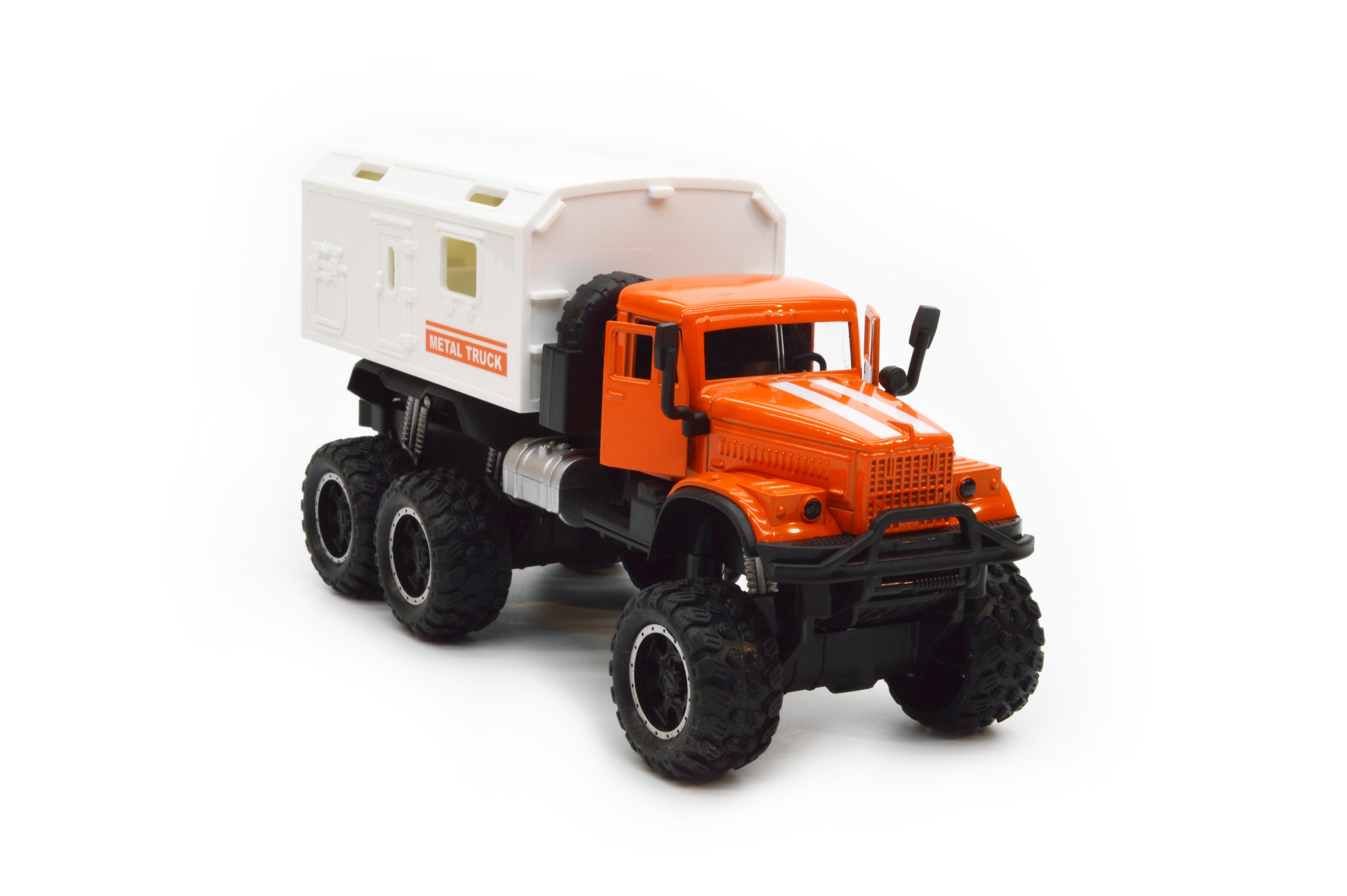 Машина металлическая КрАЗ 2217-5 инерция звук свет - фото 8