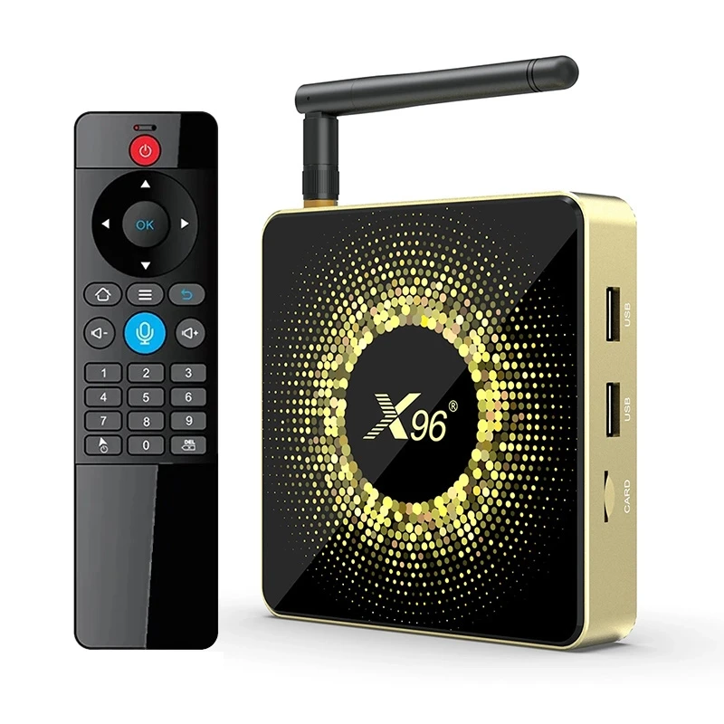 Смарт-приставка X96 X10 8/64 GB с пультом на голосовом управлении (2222988265)