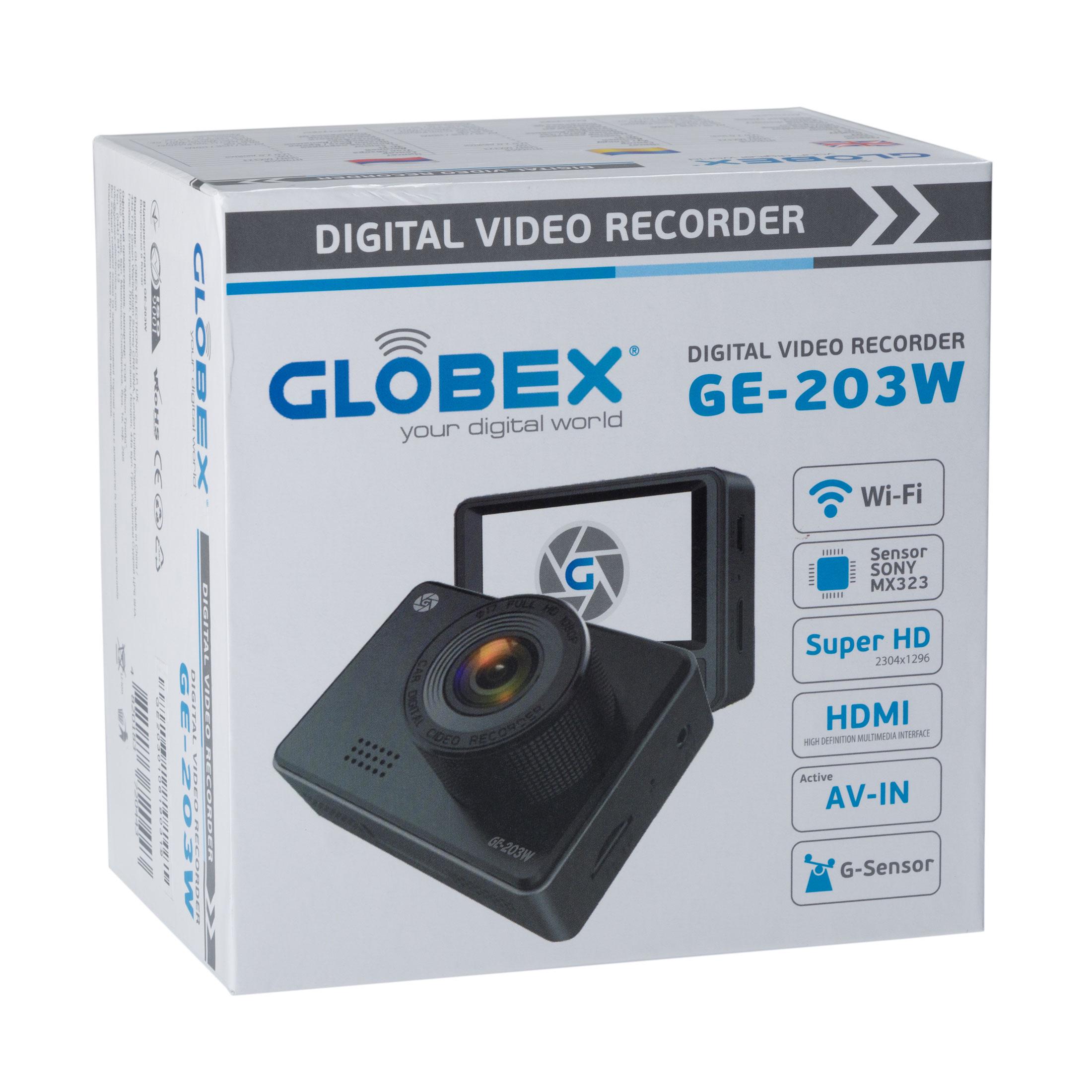 Видеорегистратор Globex GE-203W (30140) - фото 6