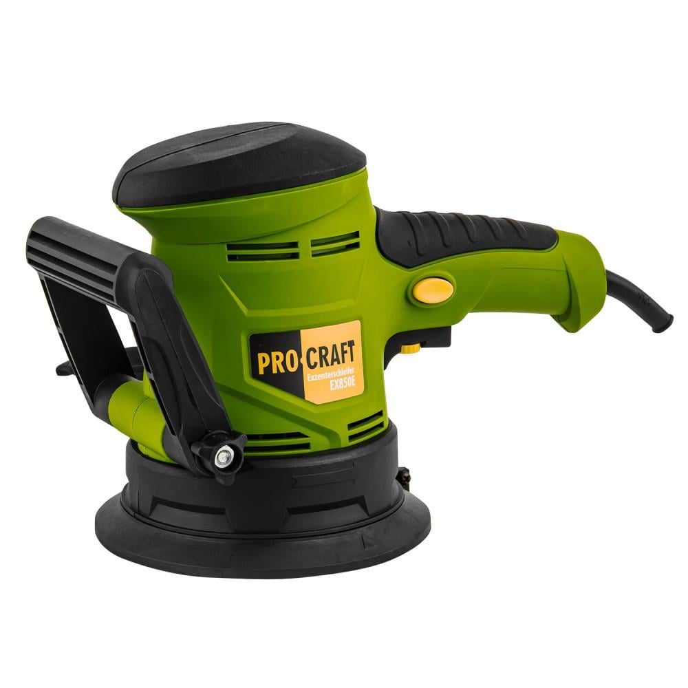 Шлифмашина эксцентриковая Procraft EX850E 450 Вт диск 125 мм 7000-14000 об/мин ход 2,5 мм