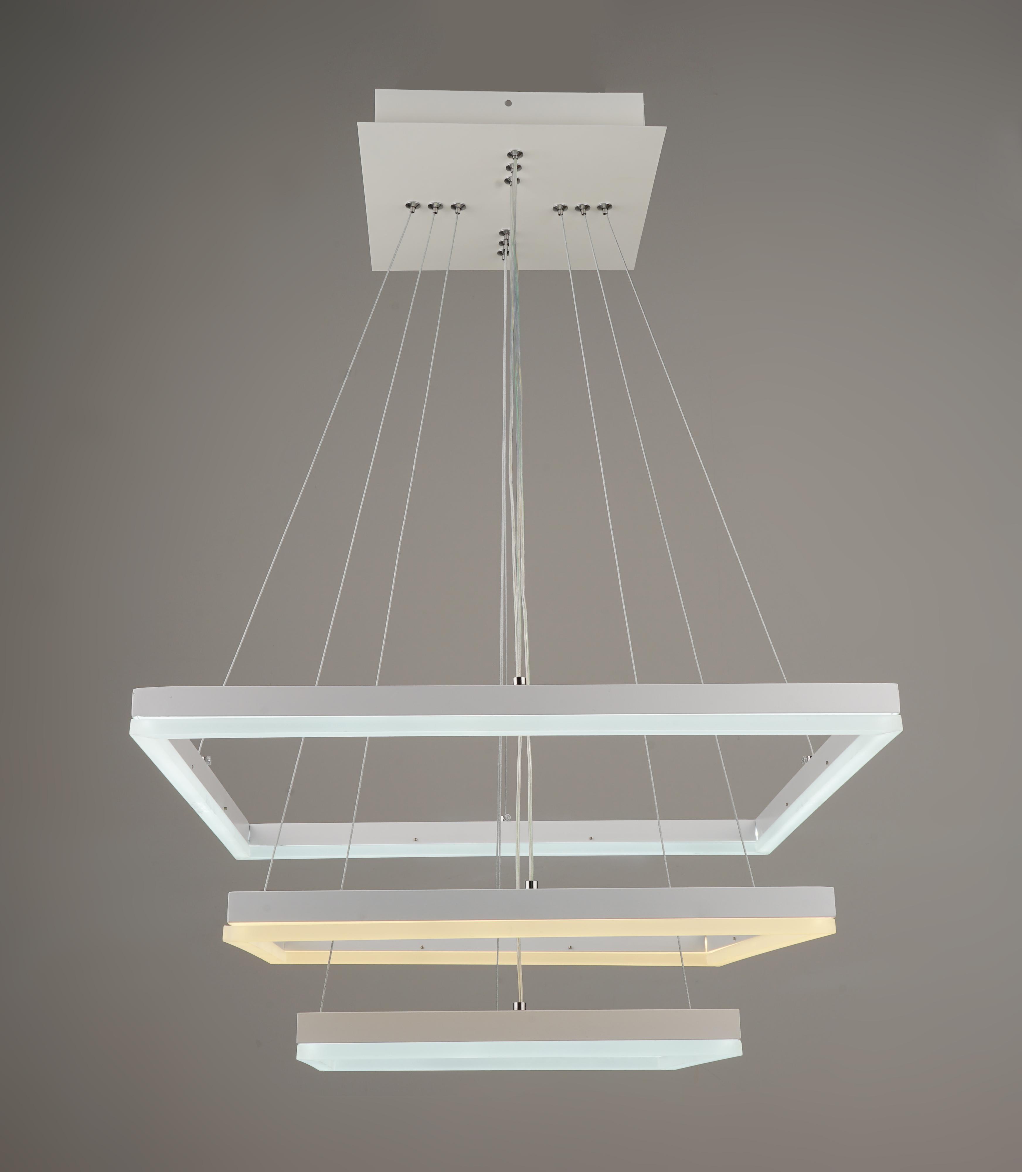 Люстра світлодіодна акрілова Sirius B Y1624/3 192W