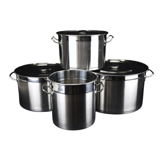 Набір каструль 4 штуки із нержавіючої сталі