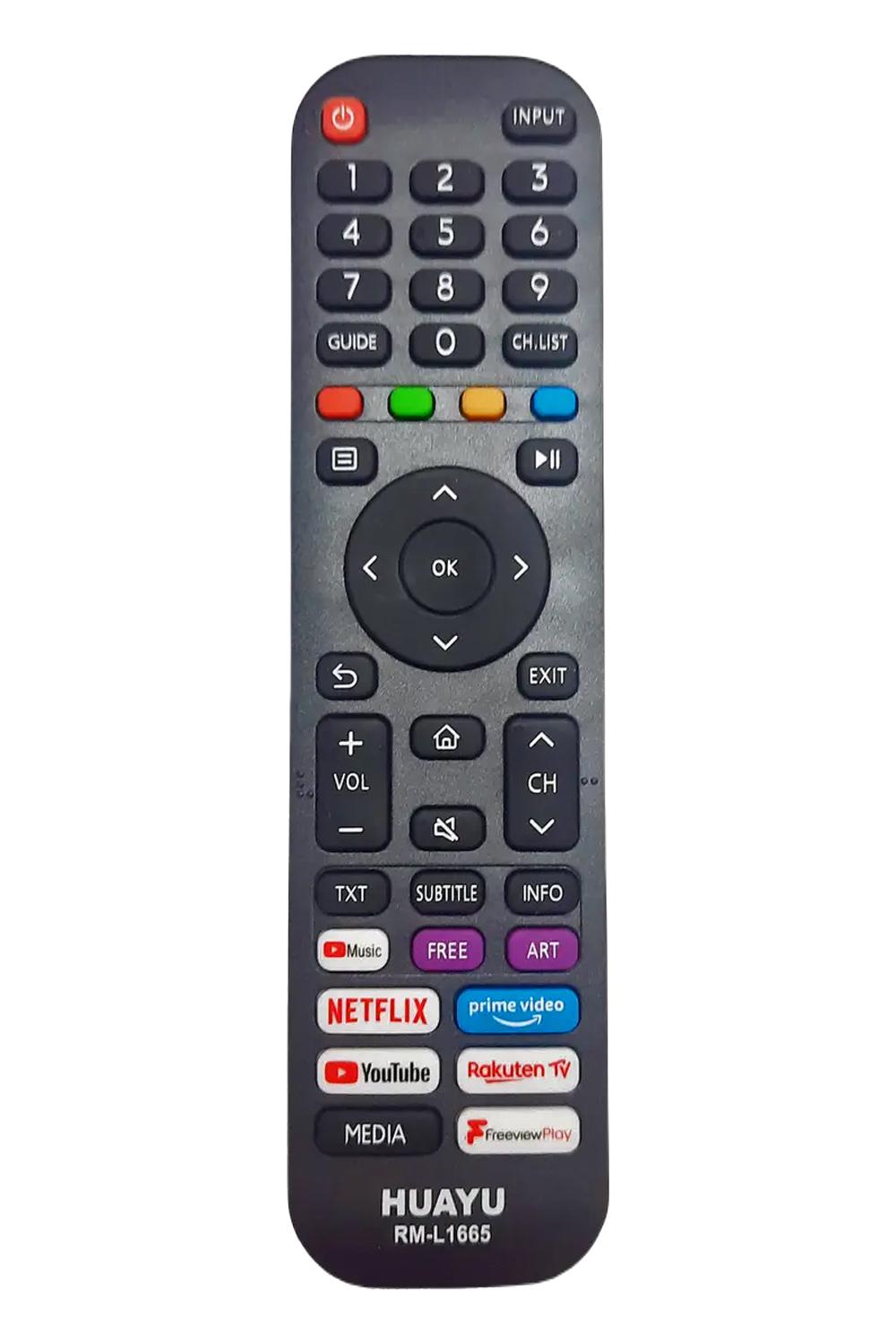 Универсальный пульт для телевизора Hisense RM-L1665 (2163)