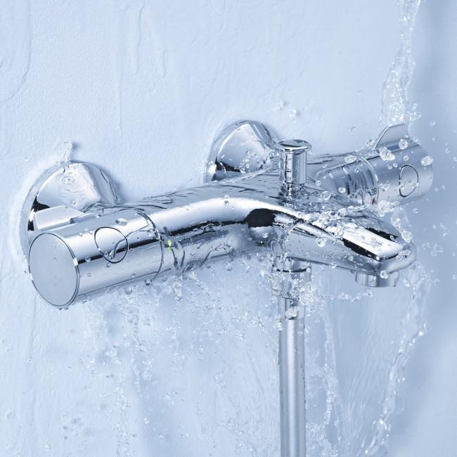 Cмеситель для ванны Grohe Grohtherm 800 34567000 с термостатом Хром (111049) - фото 5