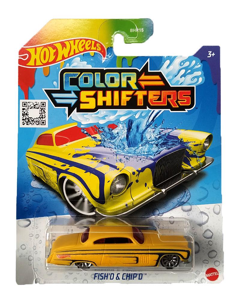 Автомобиль Hot Wheels Смени цвет Fish'O Chip'O Yellow (10LWGD)