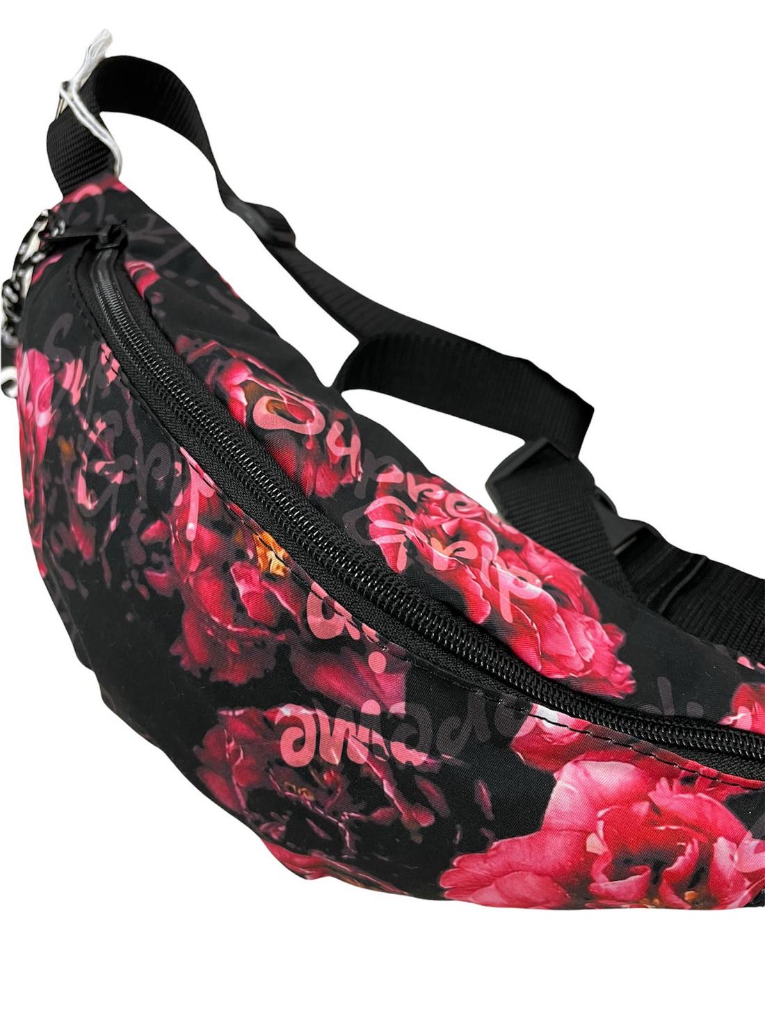 Сумка на пояс SUPREME 07-2004/12 Черно-красный