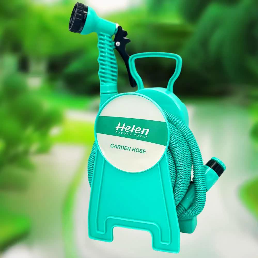 Шланг для полива Helen Garden Tool с катушкой и распылителем 15 м Зеленый (29011589) - фото 3 Шланг для полива Helen Garden Tool с катушкой и распылителем 15 м Зеленый (29011589) - фото 3