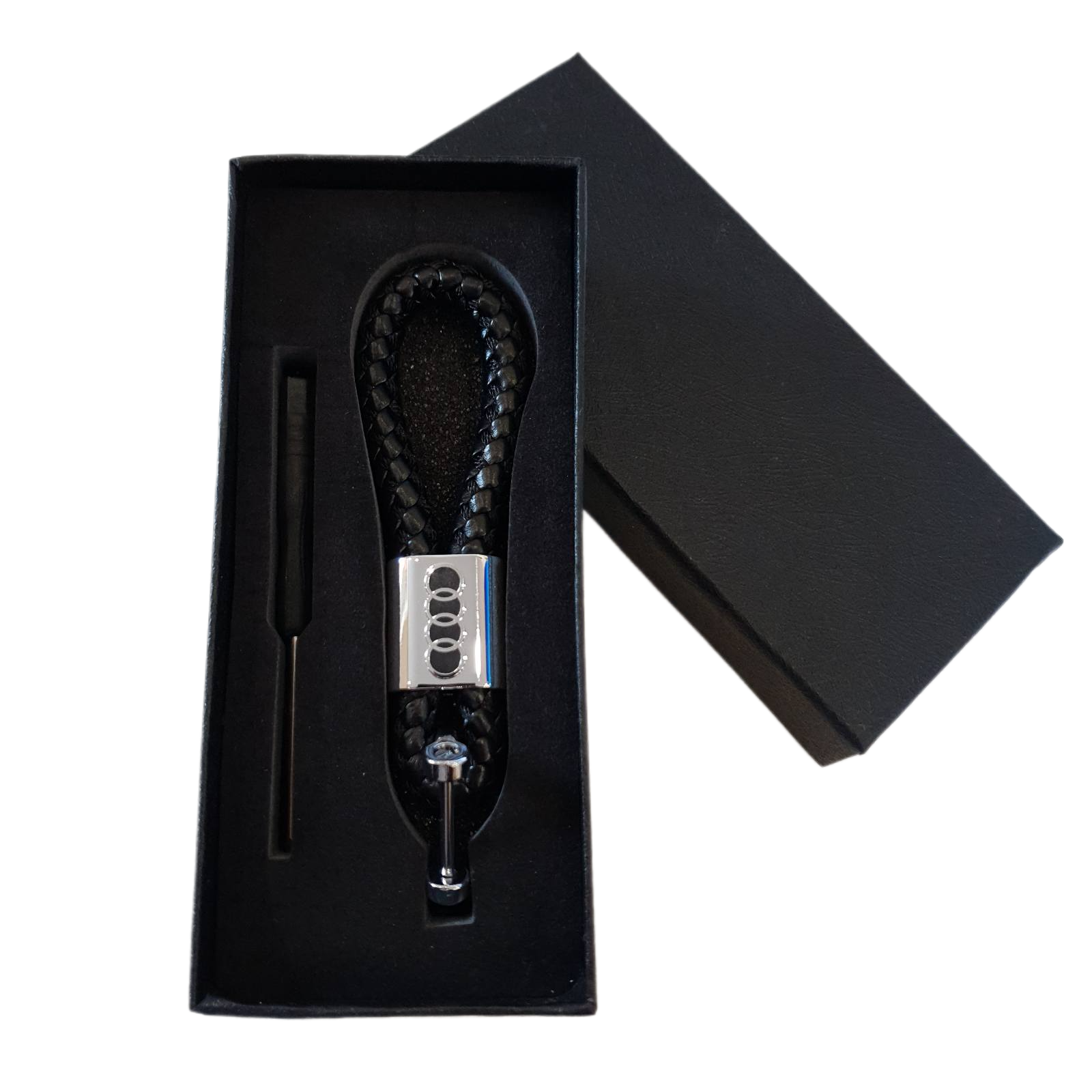 Брелок для авто с логотипом Audi (29196)