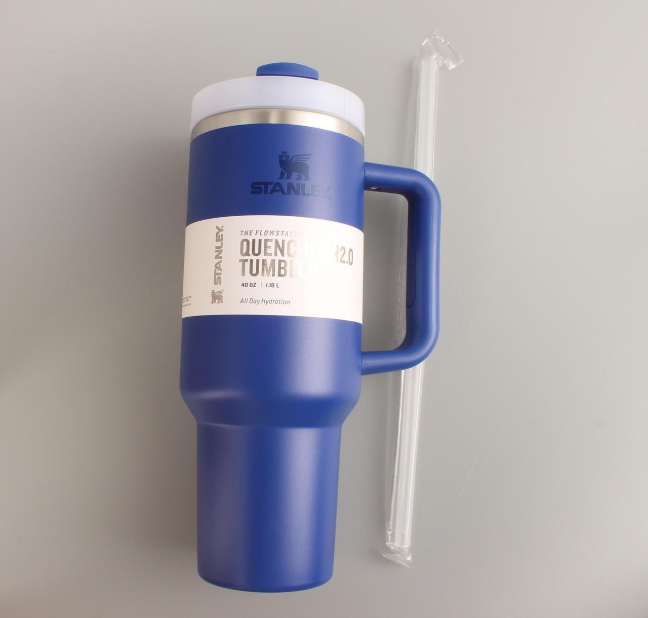 Термочашка Stanley Quencher H2.0 Tumbler з нержавіючої сталі 1,18 л Cobalt Blue (KT6007818)