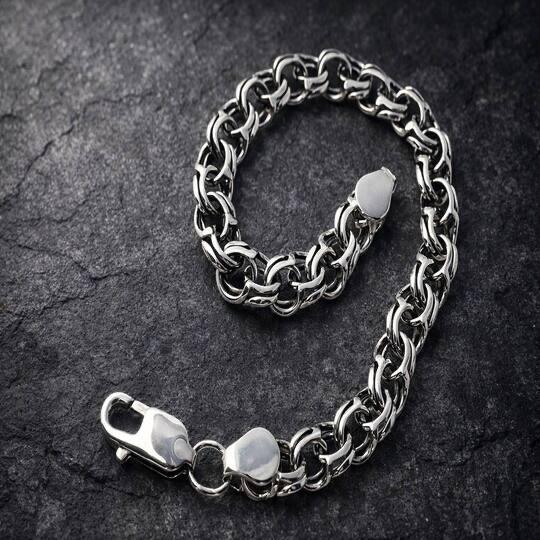 Браслет серебряный Казацкий бисмарк 19-23 р. 20