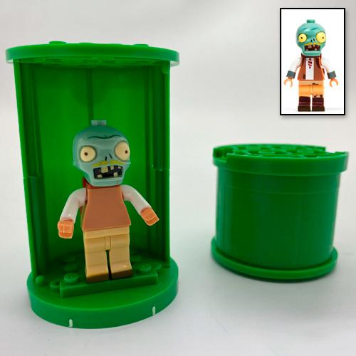 Конструктор міні-фігурка Зомбі Plants vs Zombie 5 см (3223) - фото 2 Конструктор міні-фігурка Зомбі Plants vs Zombie 5 см (3223) - фото 2