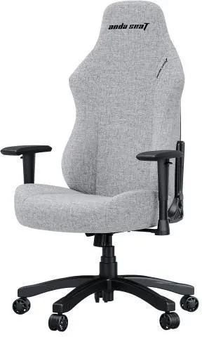 Компьютерное кресло геймерское Anda Seat Luna L тканевое Gray (AD1844GF)