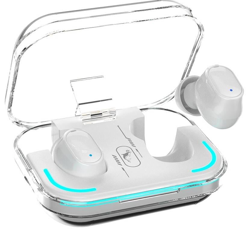 Навушники бездротові SkyDolphin TWS SL27 Bluetooth 5.3 32 Ом White (SDBTE-000191)
