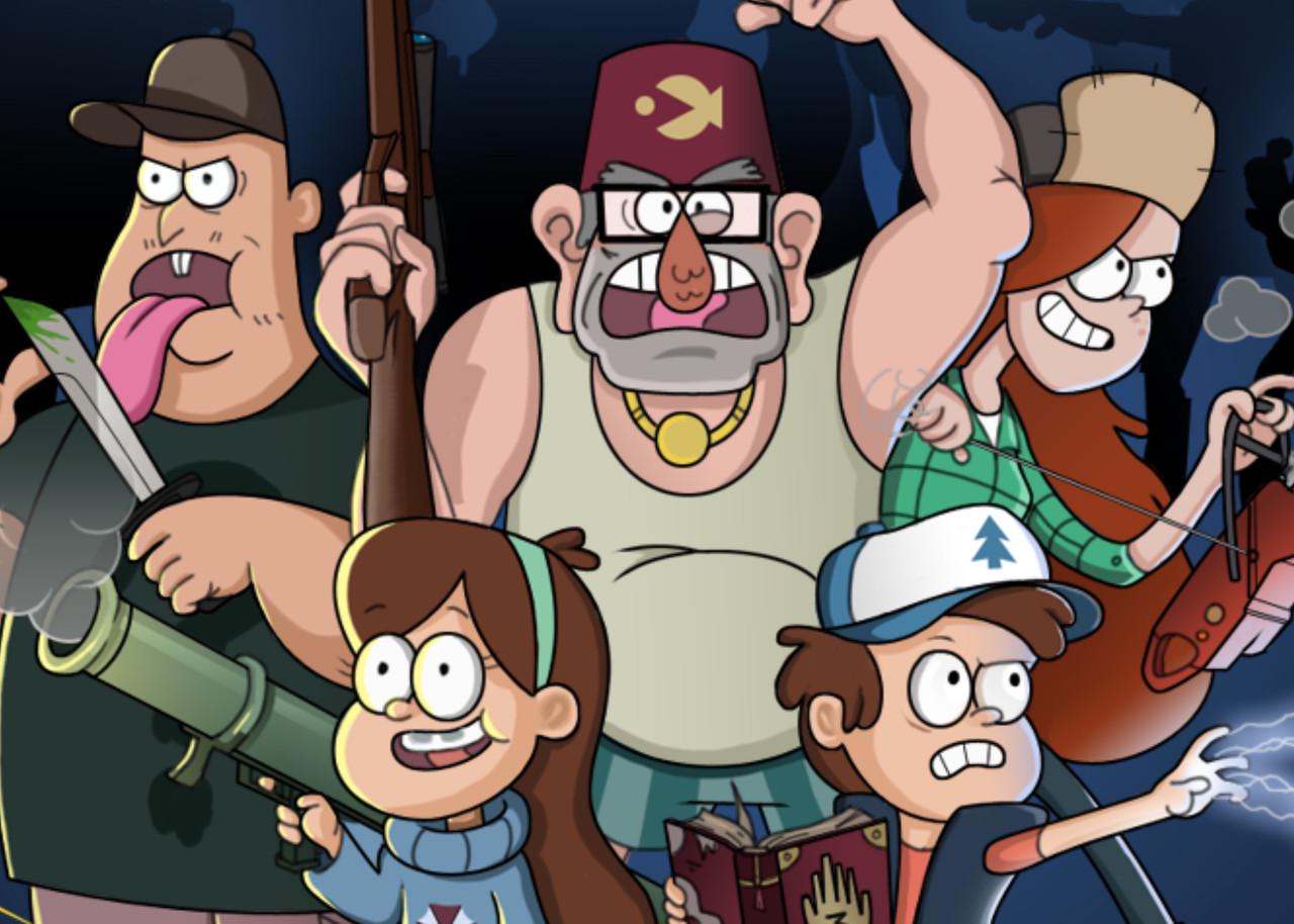 Картина GeekLand Gravity Falls постер к мультфильму (GF.09.005)