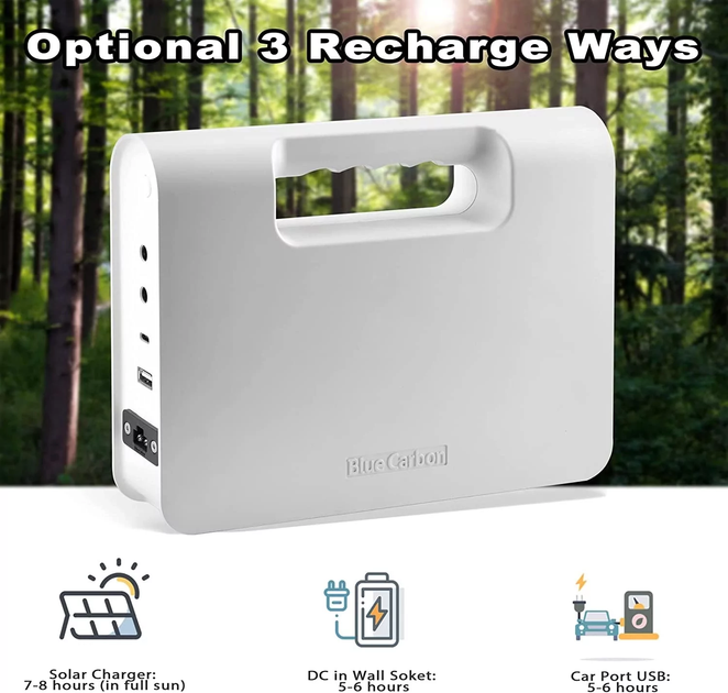 Сонячна станція WAWUI 25000 mAh 80W (5002388) - фото 3 Сонячна станція WAWUI 25000 mAh 80W (5002388) - фото 3