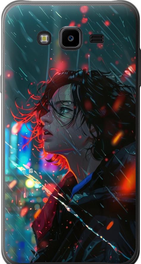 Чехол на Samsung Galaxy J7 Neo J701F Ночные огни (6096u-1402-42517) Чехол на Samsung Galaxy J7 Neo J701F Ночные огни (6096u-1402-42517)
