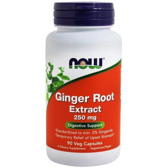 Корень имбиря NOW Foods Ginger Root 250 мг 90 Veg Caps
