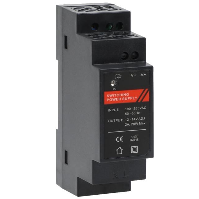Блок живлення на DIN рейку DR12024-01 12V/2A