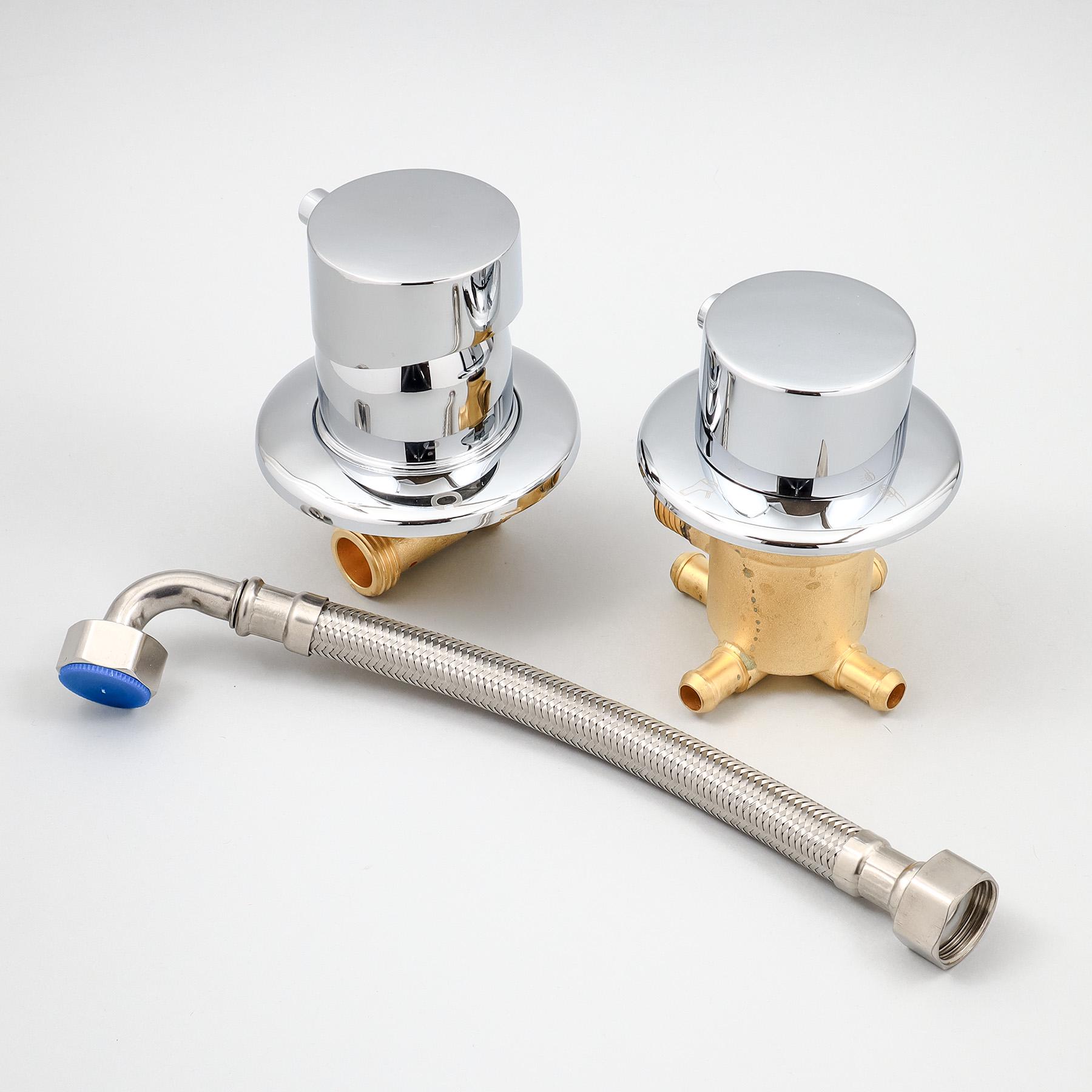 Смеситель для гидробокса/душевой кабины S4-200 с переключателем на 4 положения (26325174) Смеситель для гидробокса/душевой кабины S4-200 с переключателем на 4 положения (26325174)