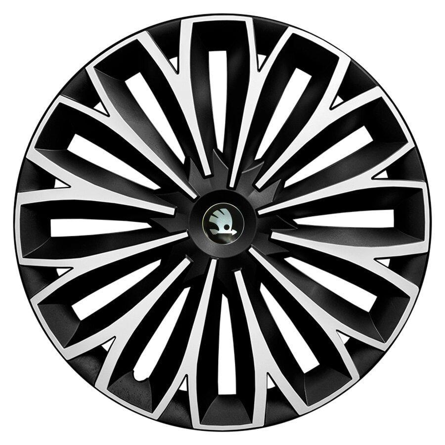 Комплект колпаков JAWOPLAST Sigma Duo R15 для Skoda 4 шт. Silver/Black (28434613)