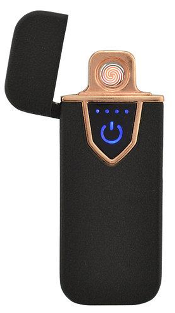 Зажигалка спиральная USB 711 Черный (ART:6748 - НФ-00005529)