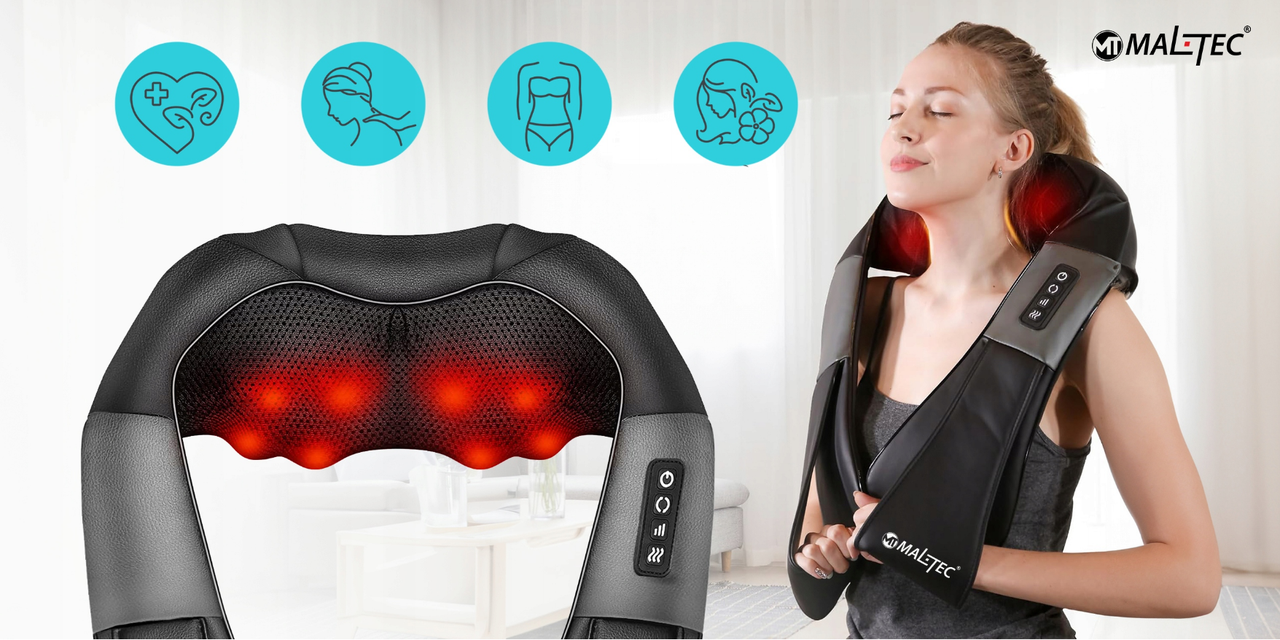 Массажер для шеи Maltec (11099712) - фото 7 Массажер для шеи Maltec (11099712) - фото 7