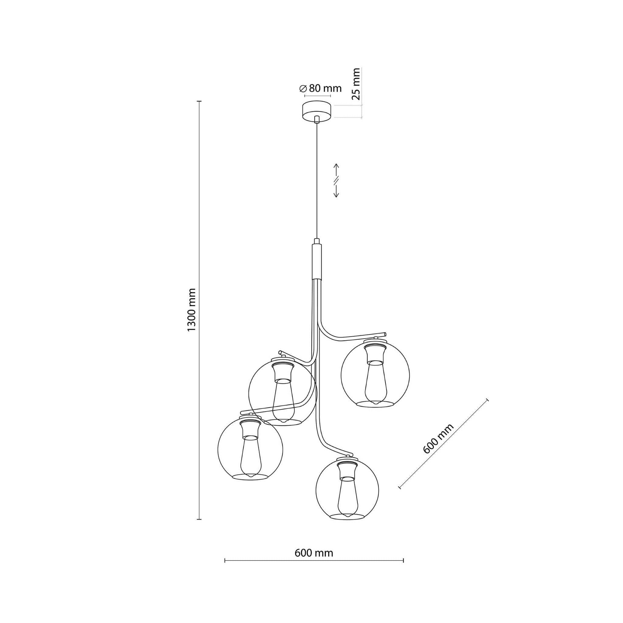 Люстра TK Lighting 5727 CESAR - фото 5