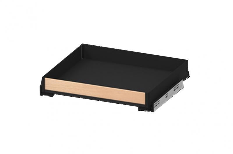 Ящик с декором MAXIMA PURO 900х80х480 мм Черный матовый (WE35.0004.01.A18 (011882)