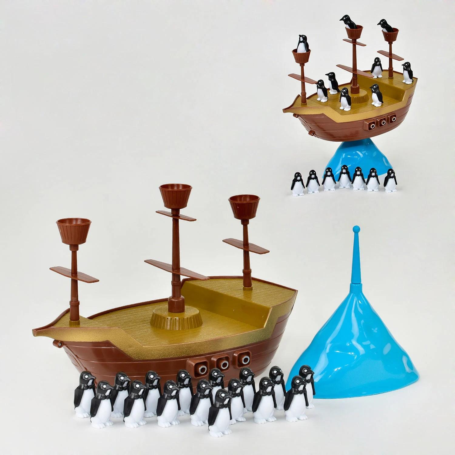 Настільна гра 4Fun Games Club Пінгвінопад корабель/пінгвіни (7228) - фото 2 Настільна гра 4Fun Games Club Пінгвінопад корабель/пінгвіни (7228) - фото 2