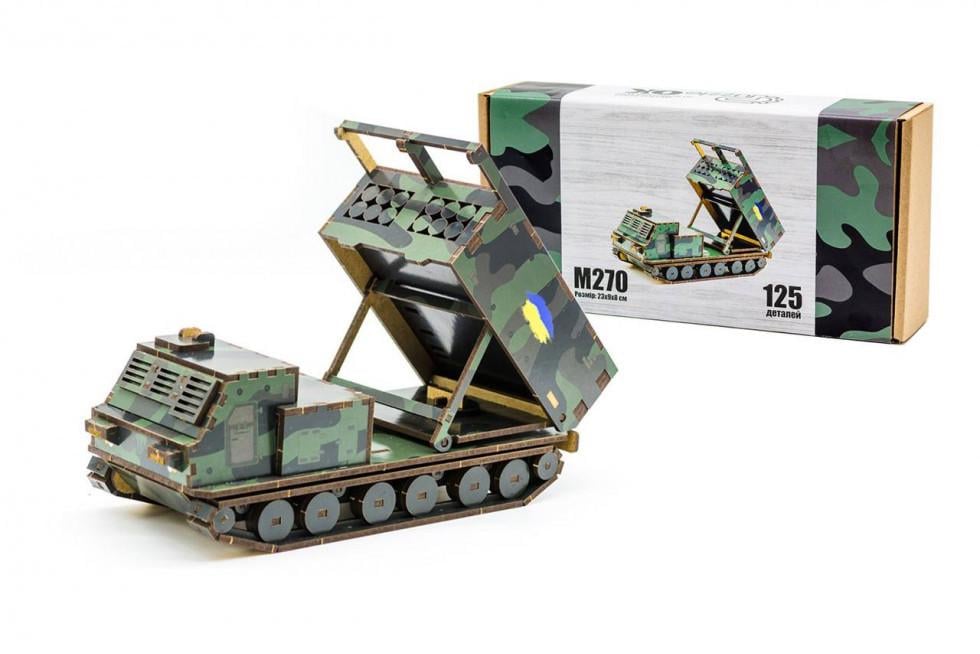 Пазл из дерева 3D механический PuzzleOK M270125 деталей Пазл из дерева 3D механический PuzzleOK M270125 деталей