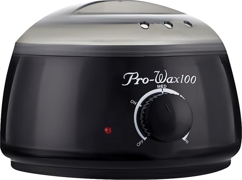 Воскоплав баночный PRO-WAX 100 100 Вт с регулятором температуры для воска/парафина/гранул и таблеток Черный (63185)