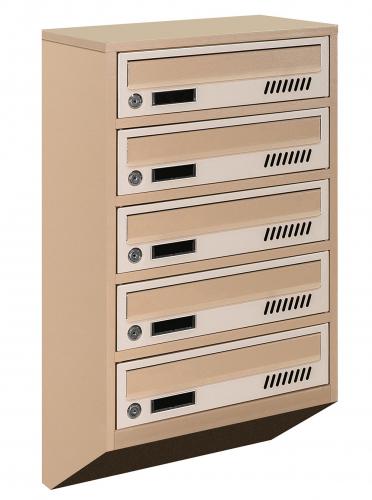 Почтовый ящик многосекционный Е1-05.A RAL 1015/1001