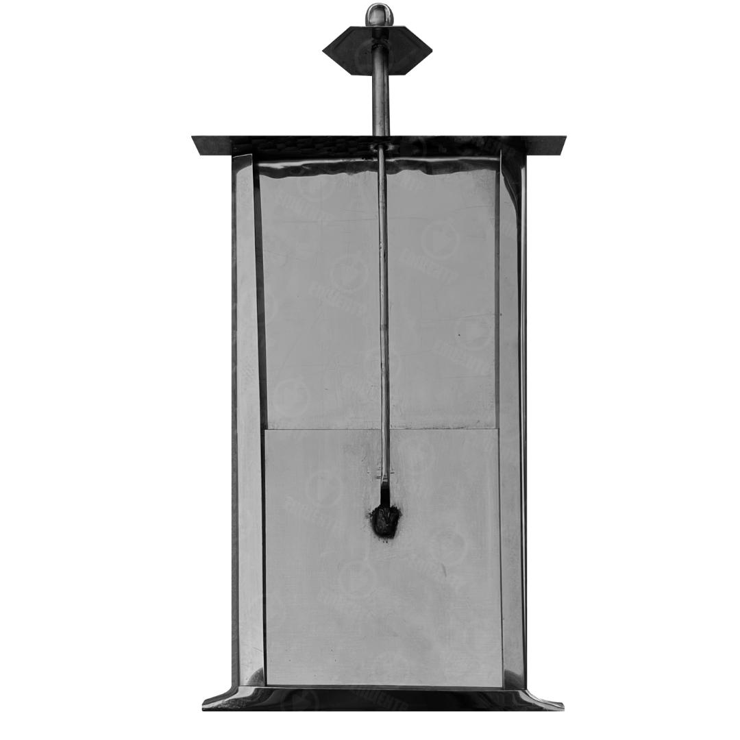 Шибер печной из нержавейки для кухни 190х355 мм (8349) - фото 2