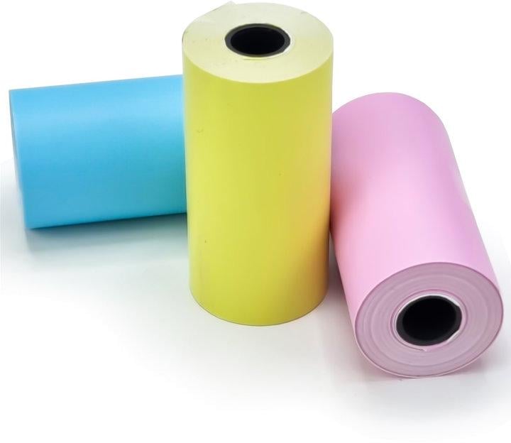 Набір паперу кольорового для термопринтера Mini printer 3 шт. (28494113) - фото 5 Набір паперу кольорового для термопринтера Mini printer 3 шт. (28494113) - фото 5